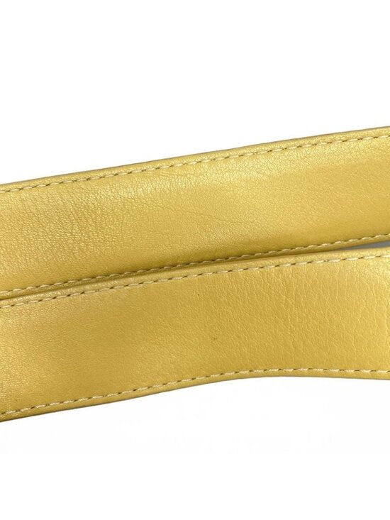 Loewe Sac Anton Backpack Yellow Leather main image 7
